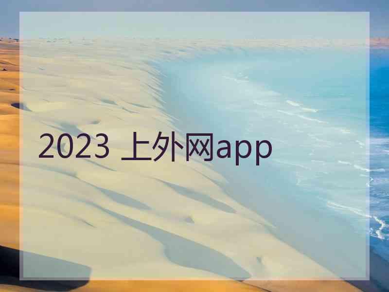 2023 上外网app