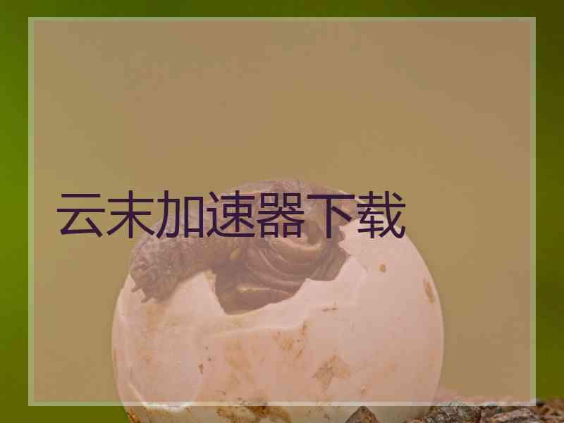 云末加速器下载