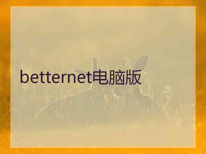 betternet电脑版