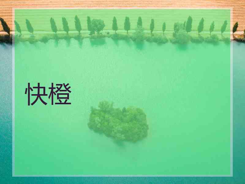 快橙