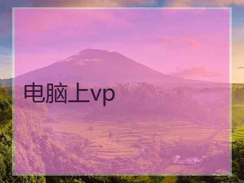 电脑上vp