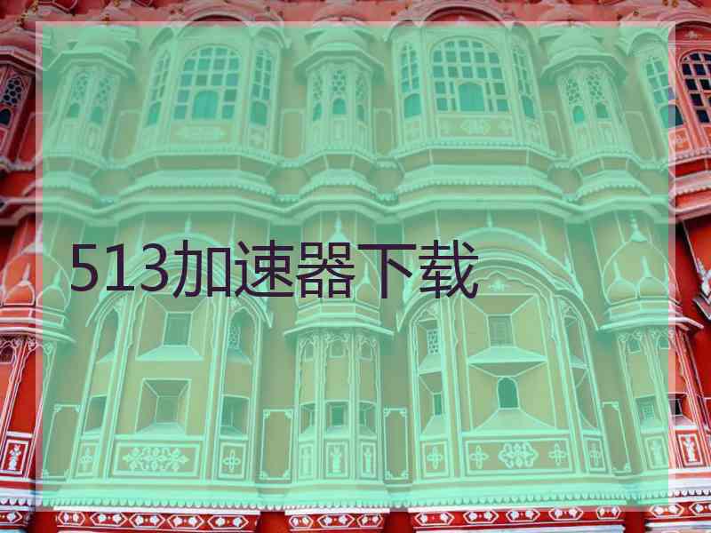 513加速器下载