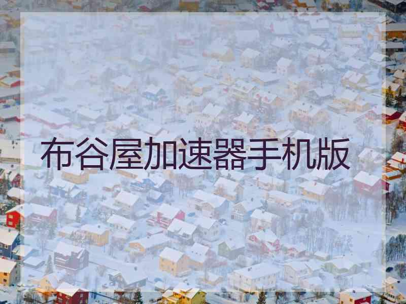 布谷屋加速器手机版