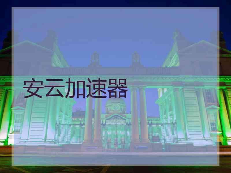 安云加速器