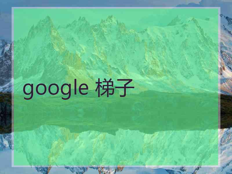 google 梯子