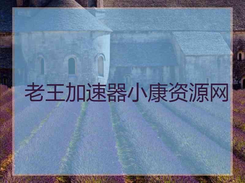 老王加速器小康资源网