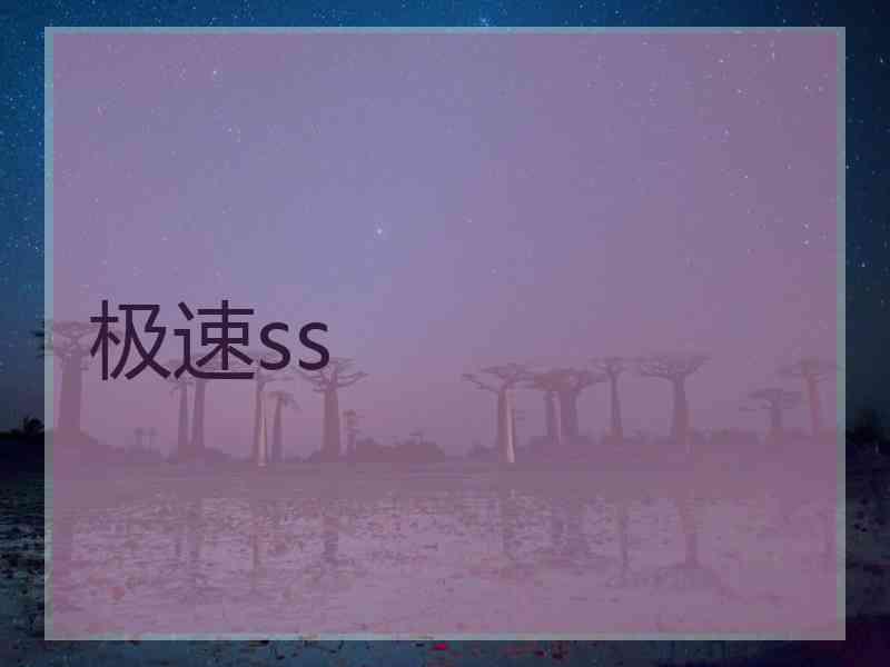 极速ss