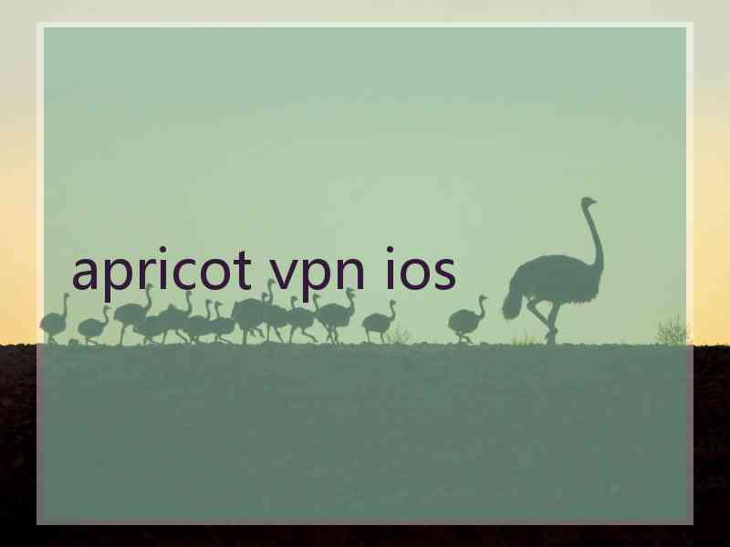 apricot vpn ios