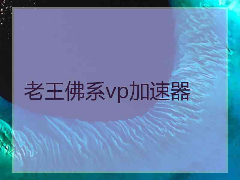 老王佛系vp加速器
