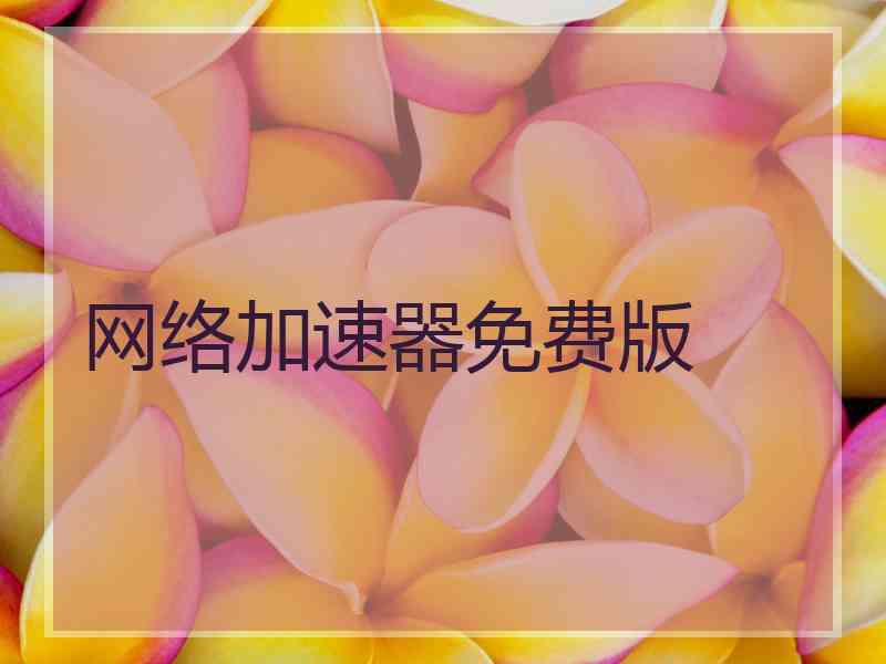 网络加速器免费版