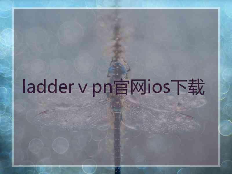ladderⅴpn官网ios下载