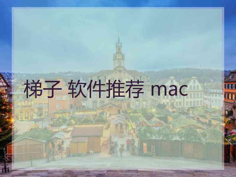 梯子 软件推荐 mac