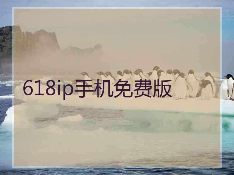 618ip手机免费版