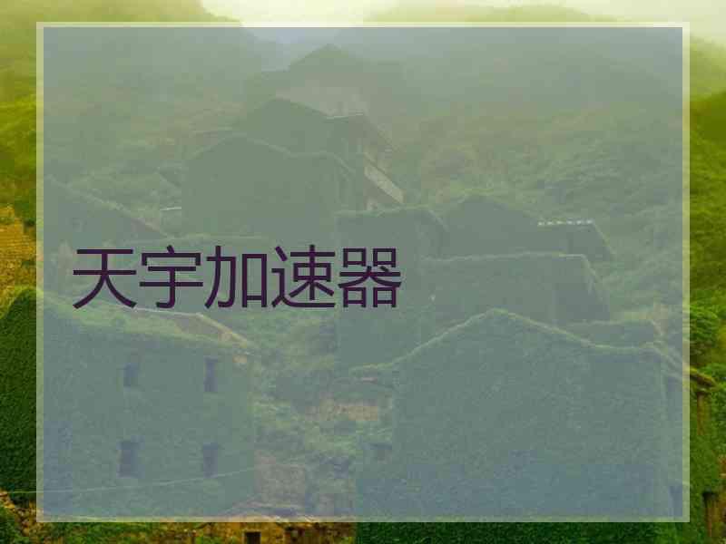 天宇加速器