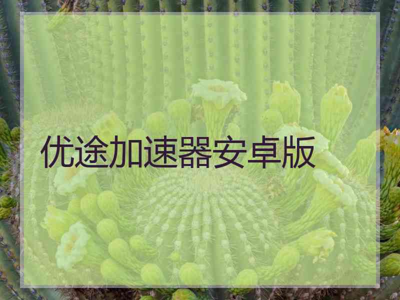 优途加速器安卓版