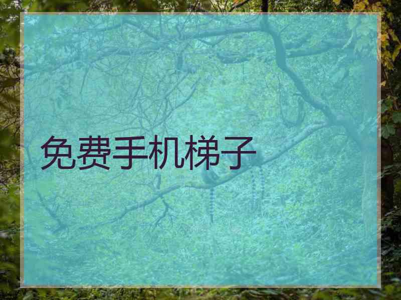 免费手机梯子