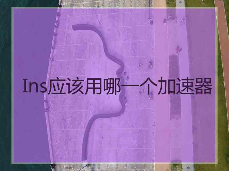 Ins应该用哪一个加速器