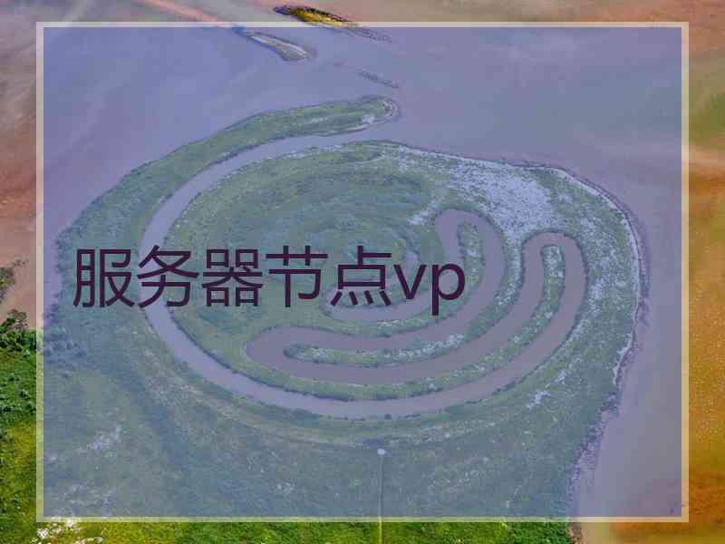 服务器节点vp