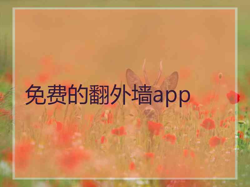 免费的翻外墙app